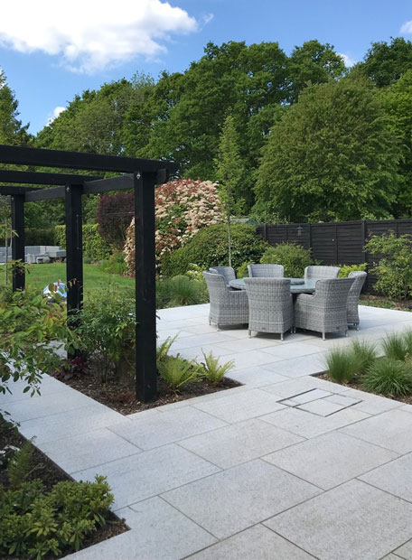 porcelain patios Durham, porcelain footpaths Durham, non-slip paving